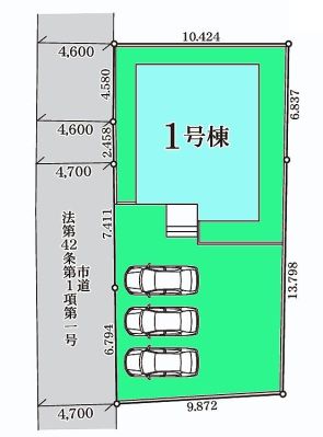 高崎市吉井町馬庭 新築一戸建て イメージ